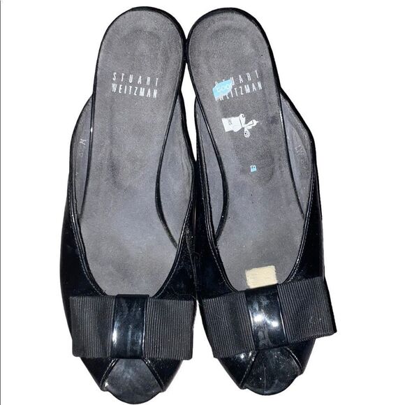 Stuart Weitzman Patent Leather Shoes Size 6.5 M - Picture 1 of 5